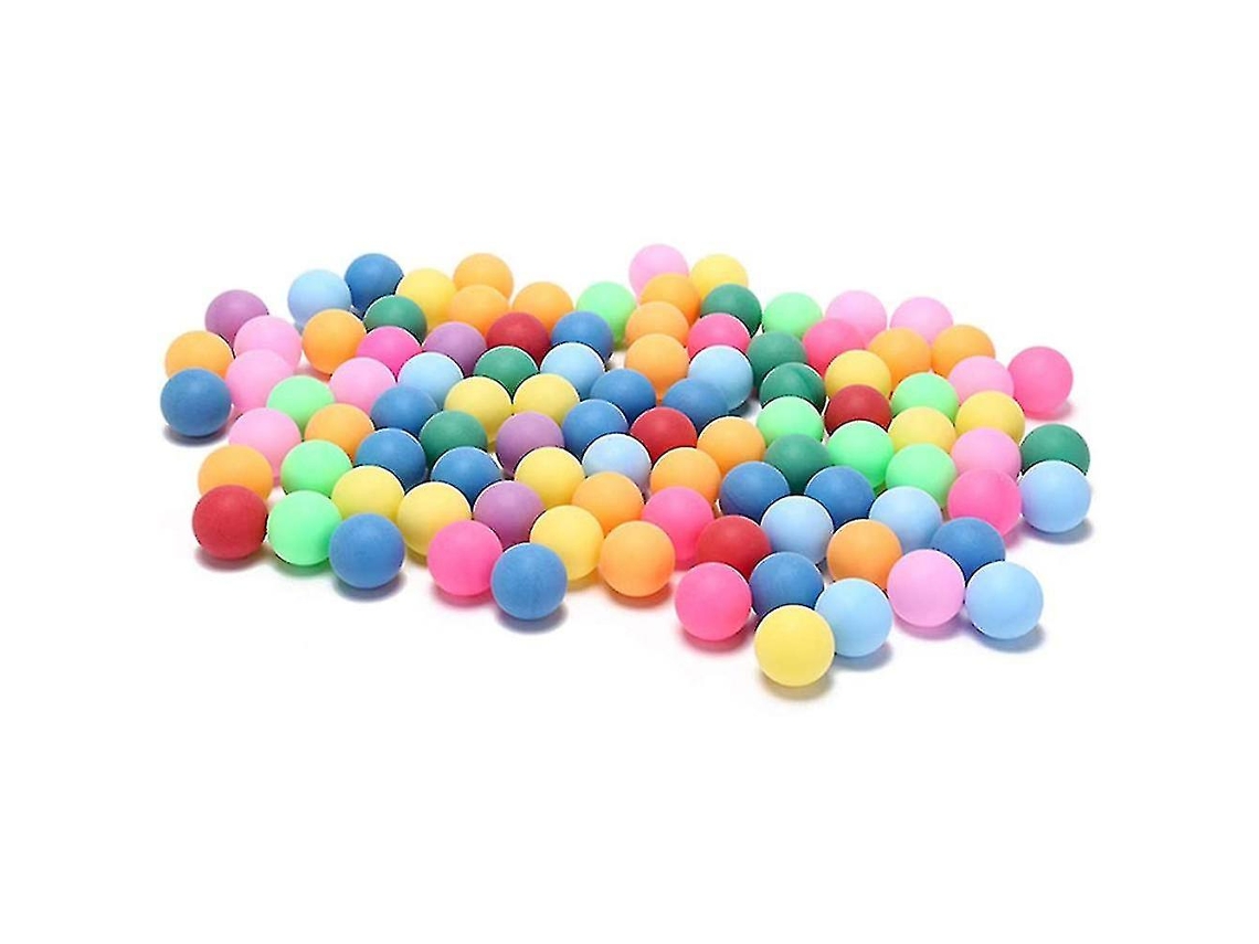 Omni-50 Bolas De Ping Pong 40mm 2.4g Plástico Pp Ecológico Cores Aleatórias Para Deportes Ao Ar Livre E Jogos Em Grupo