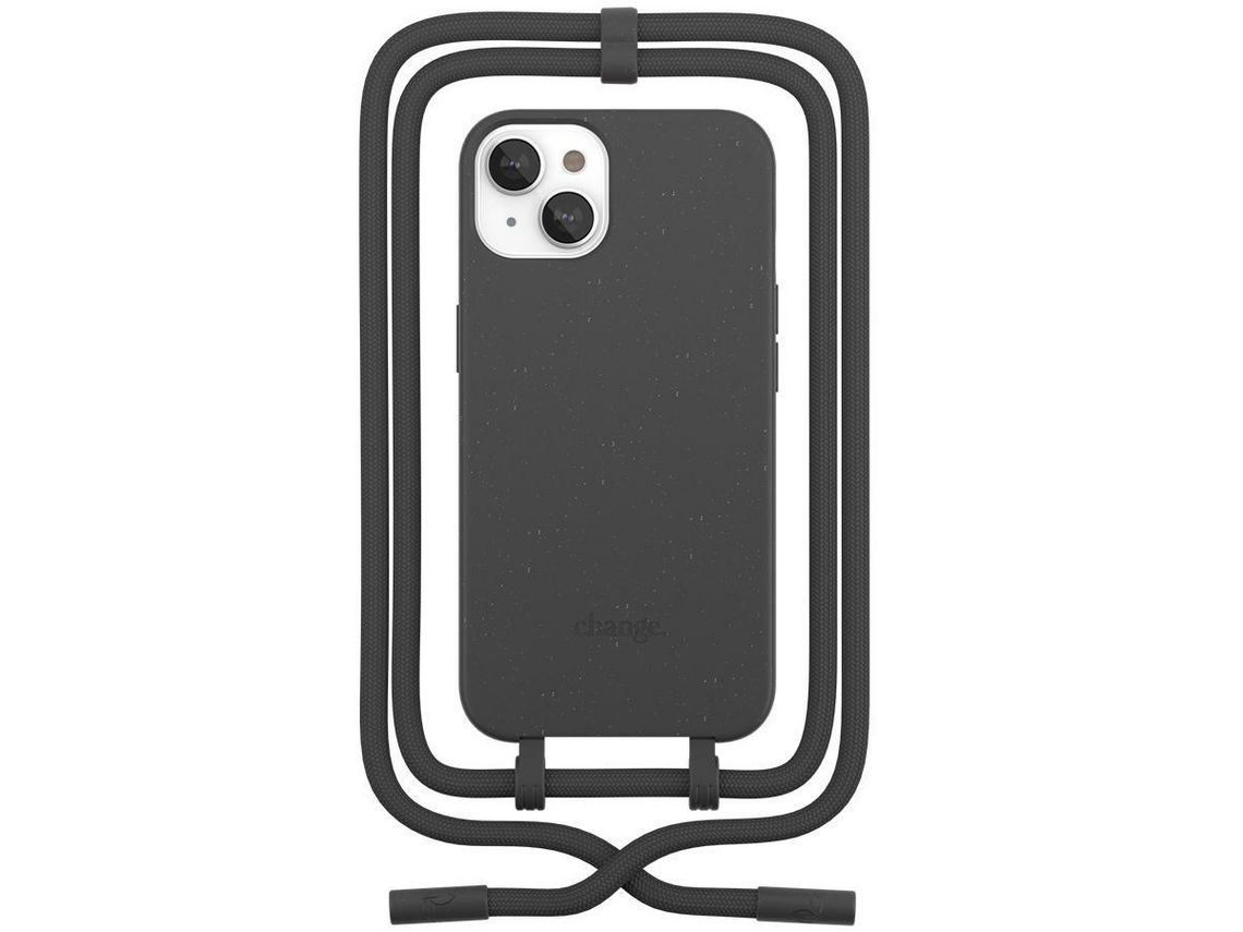 Capa para iPhone 14 Plus WOODCESS Change Preto
