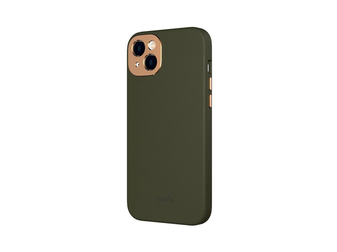Capa para iPhone 14 Plus MOSHI Napa Magsafe Verde