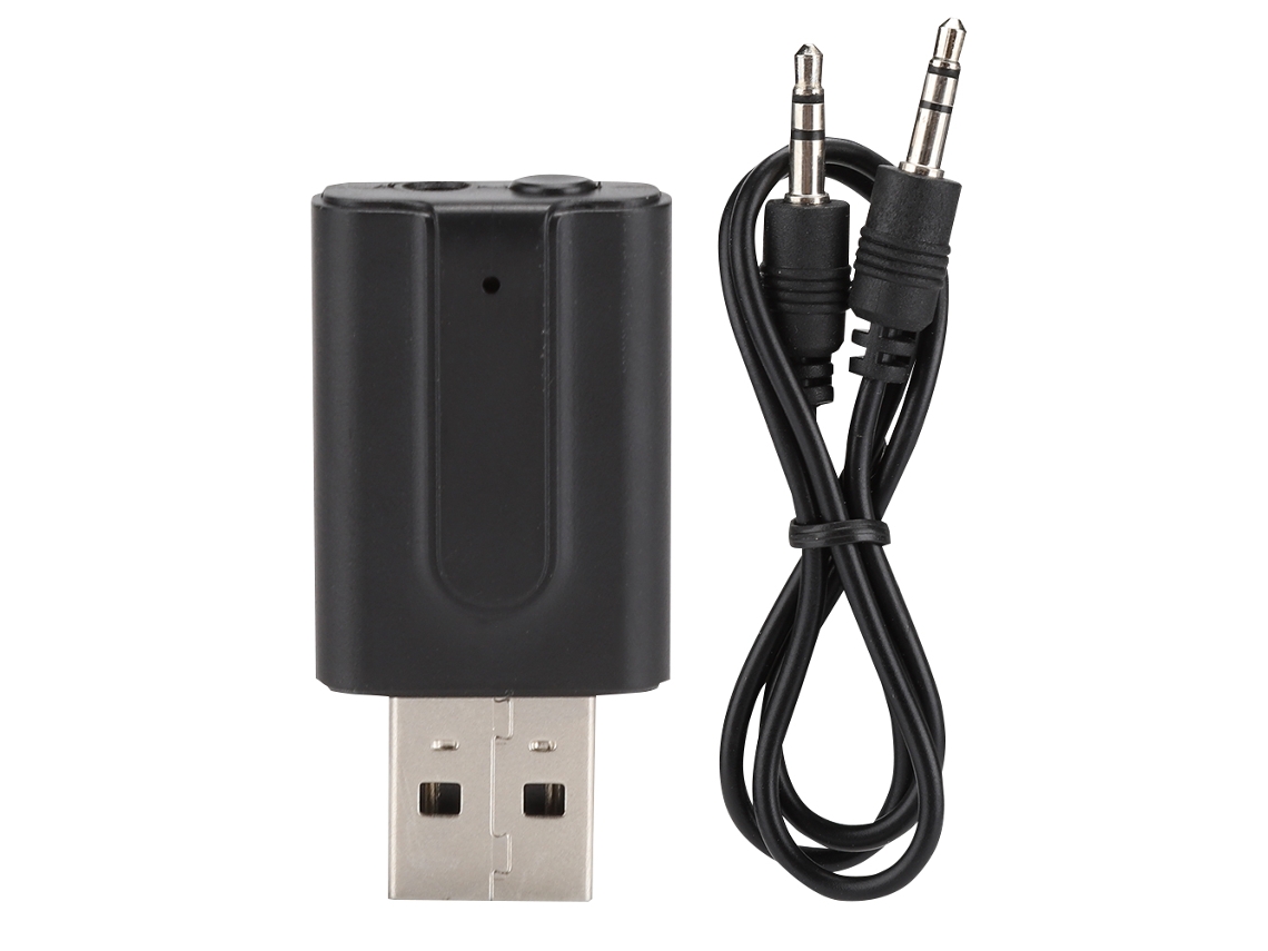 Adaptador Usb Bluetooth 5.0 2 em 1: Transmissor e Receptor de Áudio Sem Fio para Computador e Tv CHABERLU