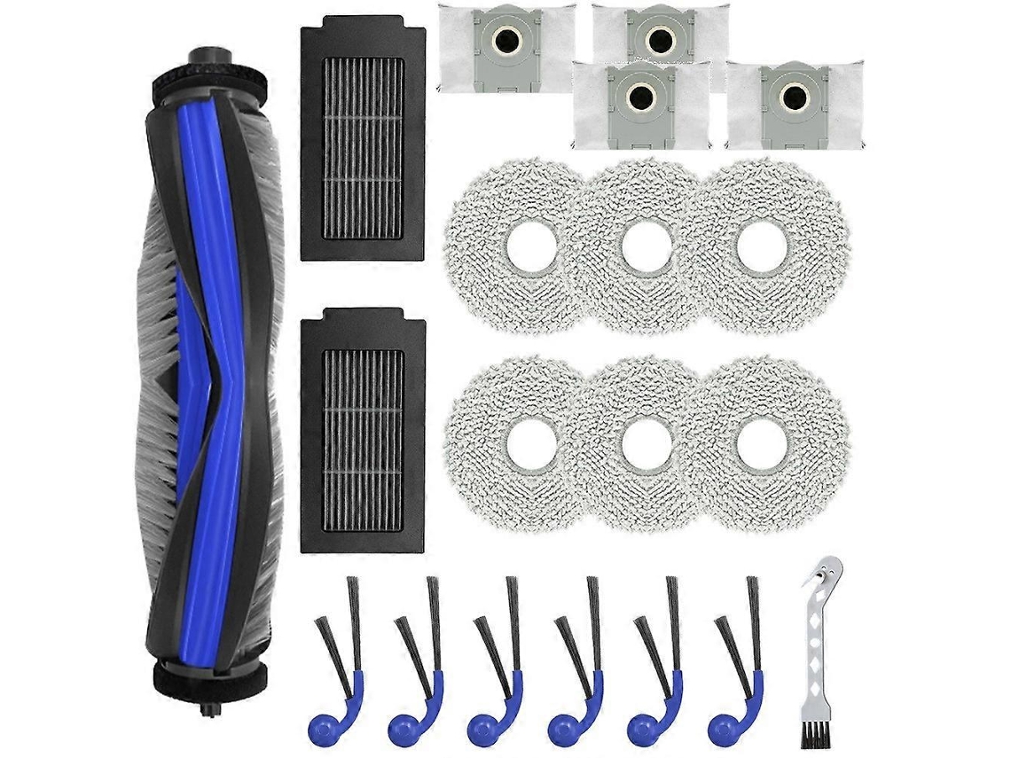 Para Aspirador Robô Ecovacs Deebot T30c Para Omni / T30c, Omni/gen2: Filtro Da Escova Lateral Principal E Acessórios Para Esfregão.