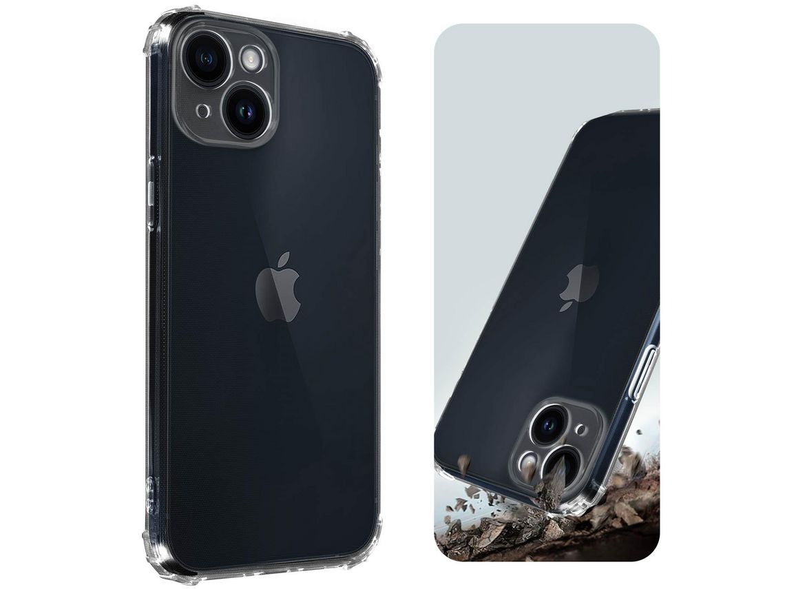 Capa para iPhone 14 AVIZAR TPBUMP-CL-14R Transparente