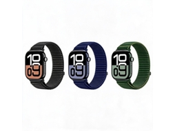 3 Pcs Bracelete Para Apple Watch 38/40/41/42mm Cuich