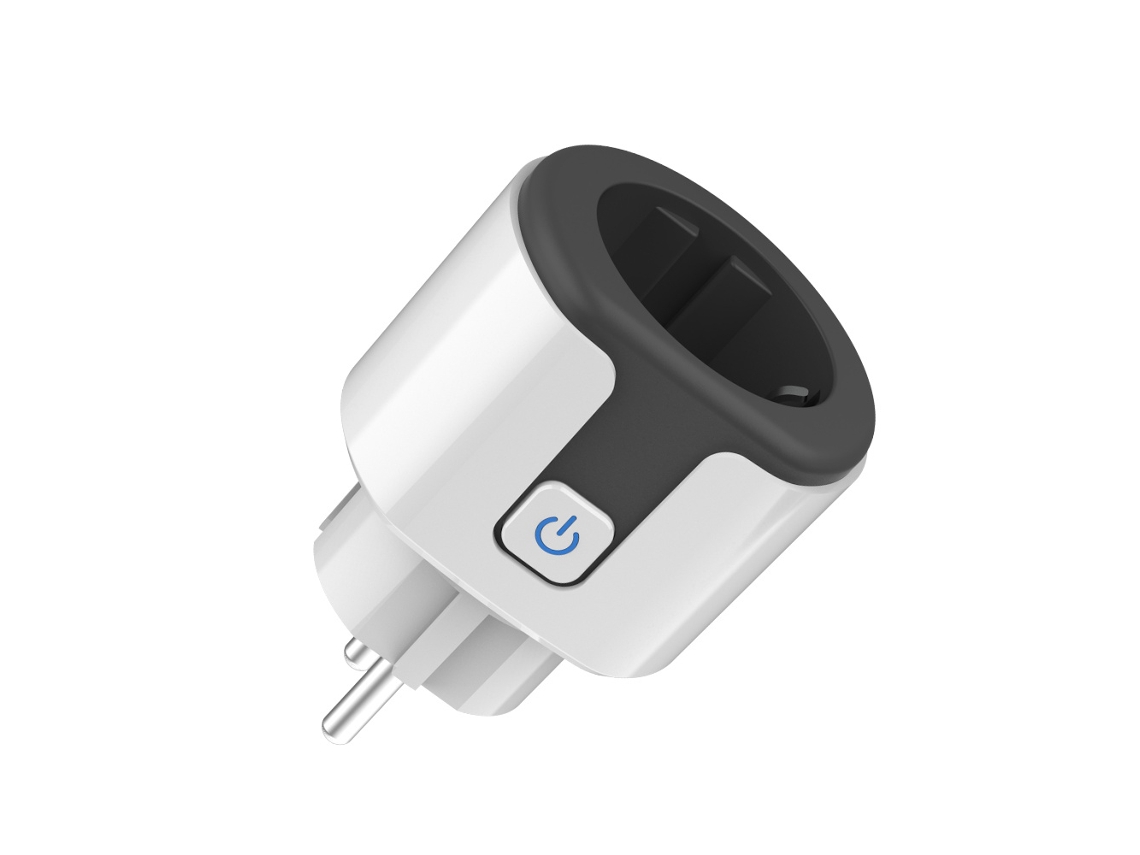 Plugue Inteligente Padrão Ue Zigbee Da Tuya 16a Aquaforge