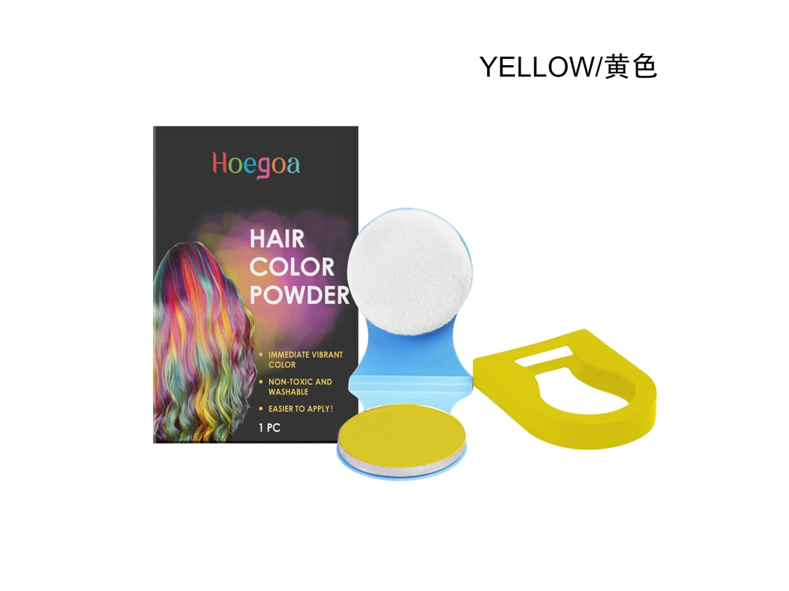 Tinta Compacta Cabelo Cor Amarela
