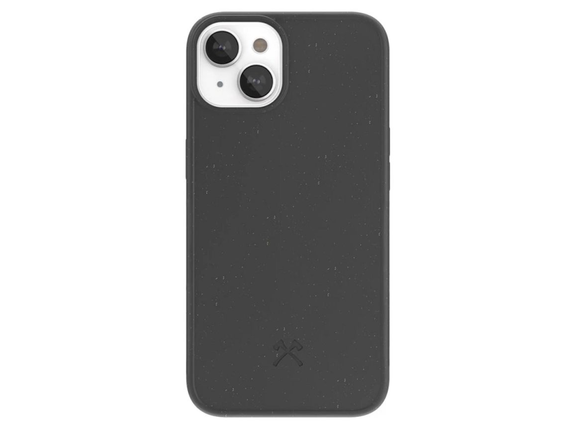 Capa para iPhone 14 WOODC Magsafe Bio Preto