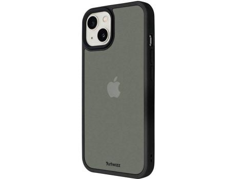 Capa iPhone 13 MUVIT Shockproof Transparente/Preto