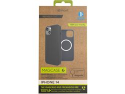 Capa para iPhone 14 MUVIT MFC Recycled Liquid Silicone Preto