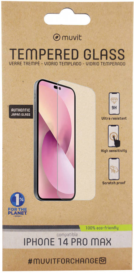 Pelicula de Vidro MUVIT iPhone 14 Pro