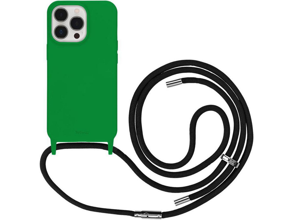 Capa iPhone 14 Pro ARTWIZZ HANGON Verde