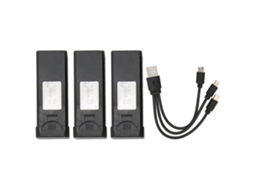 3 baterías recargables de litio de 1800 mAh para drones A258 F184 Sp3 | S/MARCA