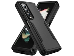 Capa Protetora Completa Em Pc + Tpu Para Samsung Galaxy Z Fold4, À Prova De Choque.