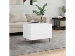 Vidaxl Mesa De Centro 60x44,5x45 Cm Derivados De Madeira Branco