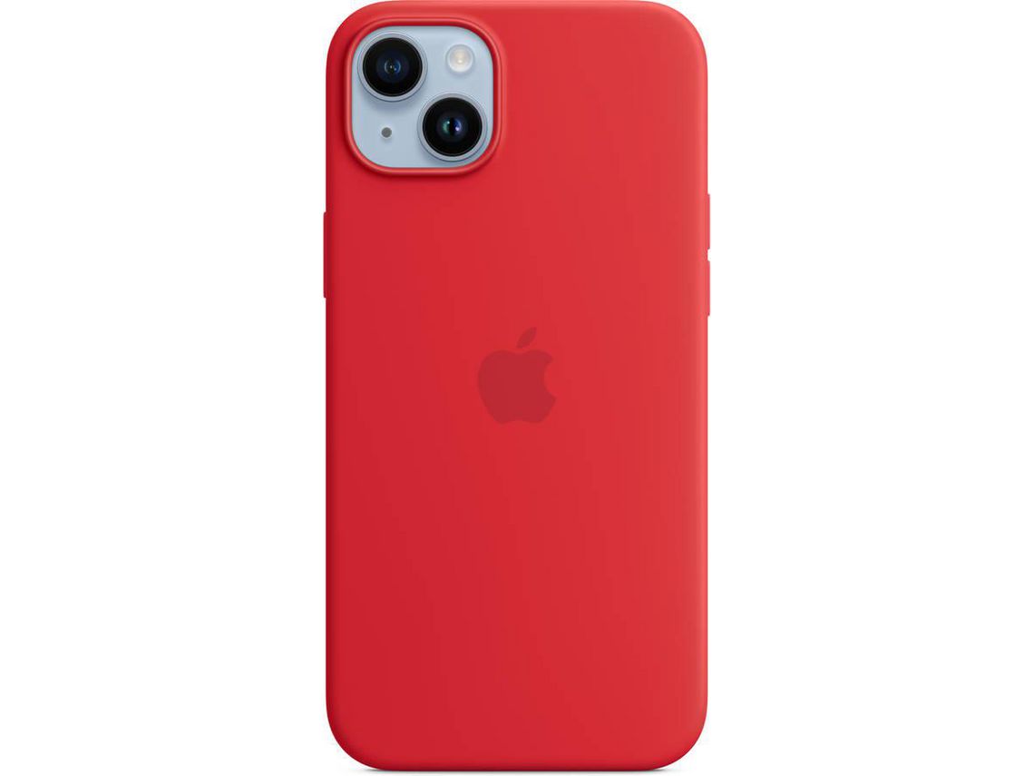 Capa iPhone 14 Plus APPLE Silicone Red