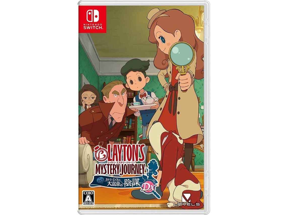 Jogo Nintendo Switch Layton's Mystery Journey: Katrielle and the Millionaires