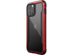 Capa iPhone 13 Pro Max RAPTIC Shield Pro Vermelho