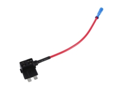 HURRISE 5Pcs Lâmina Torneira Suporte de Fusível Adicionar Circuito Médio Torneira Piggy Back Lâmina Padrão Ato Atc Fusível Titular