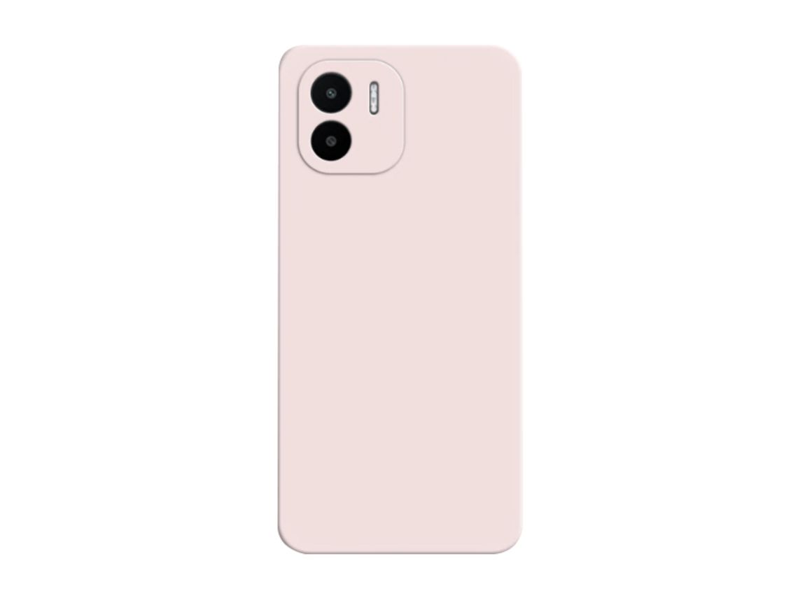 Capa Silicone Líquido para Xiaomi Redmi A1 Rosa