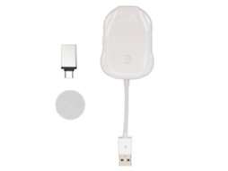 Adaptador Sem Fio Carplay Android Auto Usb C Branco