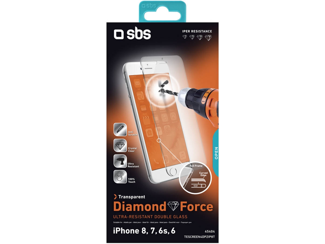 Pelicula de Vidro SBS iPhone 6«iPhone 6s«iPhone 7«iPhone 8