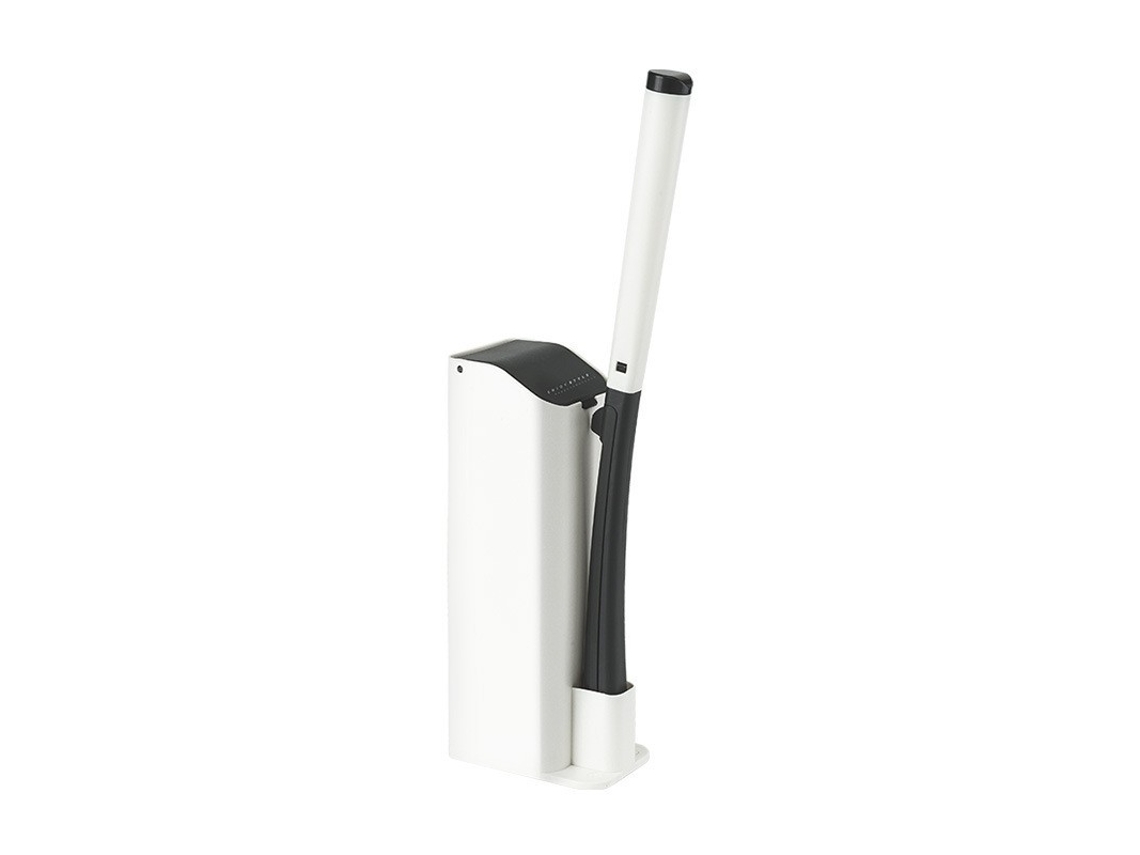 Suporte de parede para escova, aço inox, preto, antibacteriano