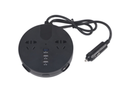 Aetheria inversor de Veículo 150w 12 24v com Tela Led e Carregamento Rápido Qc3.0 para Carro