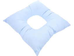 Almofada De Massagem Facial Confortável Em Formato De Espada Azul, Para Apoio Do Rosto Encovado, Suporte Profissional Para Rosto Plano.