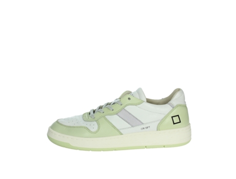 Sapatilhas De Mulher D.a.t.e. Bassa Sf Hm Pele Branco (37)