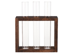 Conjunto de Vaso de Tubo de Ensaio de Vidro ALLINLESS