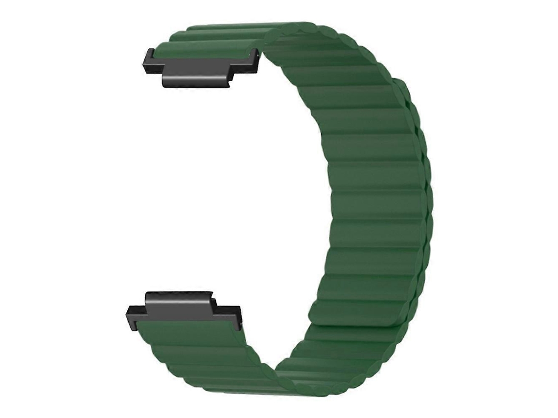 Pulseira De Silicone Magnética, Compatível Com Garmin Cirqa, Design Flexível