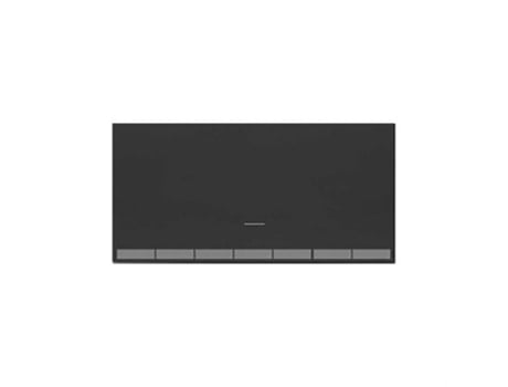 Tecla para Interruptor Regulável Preto Mate 100 SIMON