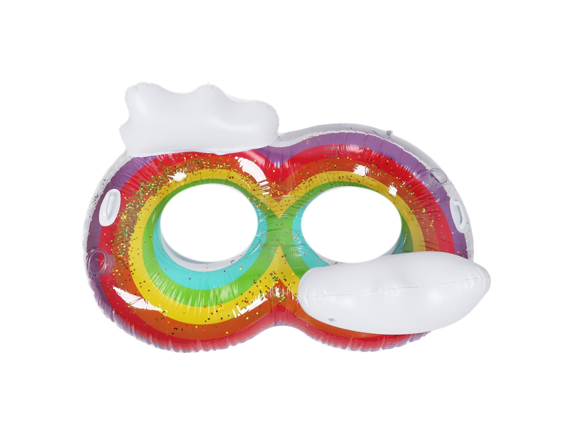 Bola de Mergulho Rainbow Cloud Pvc para Dois Praia Piscina