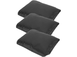 Capas Anticongelantes Para Torneiras Externas, Pretas, 3 Peças | Tecido Oxford