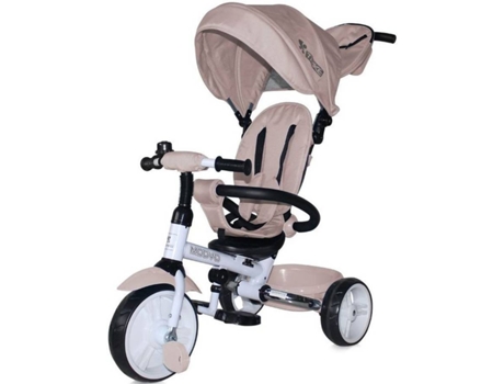Triciclo LORELLI Infantil Evolutivo Moovo ivory