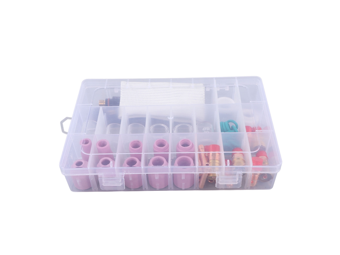 Kit De Acessórios Para Tocha Tig Laxiscreed Com Bicos De Cerâmica Compatíveis
