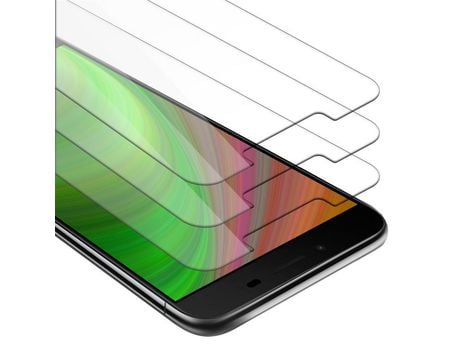 Película CADORABO 3x Compatível com Asus Zenfone 3 Max 5.2 Zoll