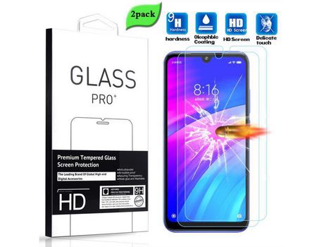 Pack 2 Películas Vidro Temperado para Xiaomi Redmi 7