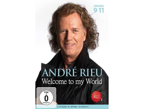 DVD André Rieu-Welcome To My World 3 — Clássica