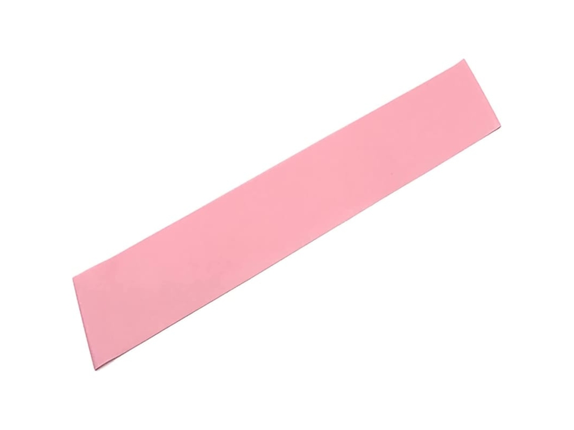 Banda De Resistência Rosa 15lb Para Exercícios, Yoga, Pilates, Alongamento E Treinamento Corporal