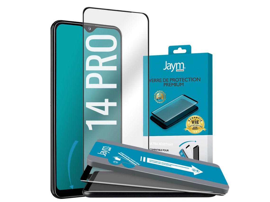 Película JAYM Premium para Apple Iphone 14 Pro Plano 2.5D