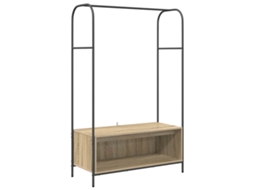 Suporte para Roupas Carvalho Marrom 100 X 44 X 160 Cm MAISON EXCLUSIVE