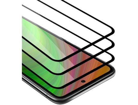 Película CADORABO 3x Compatível com Samsung Galaxy S21 Plus
