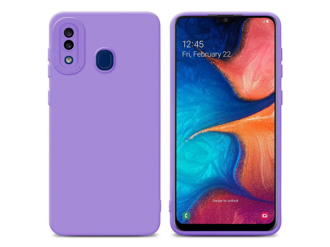 Capa para Samsung Galaxy A20 / A30 / M10s Roxo