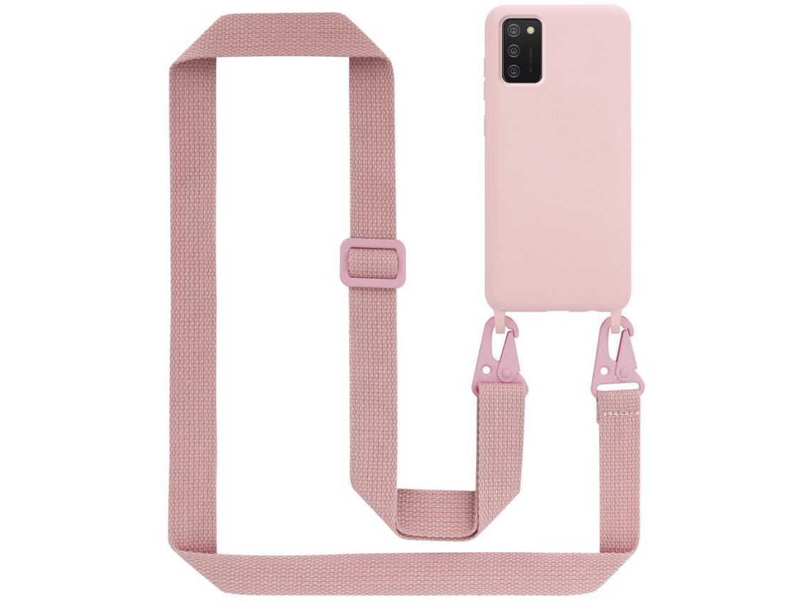 Capa para Samsung Galaxy A02s Rosa
