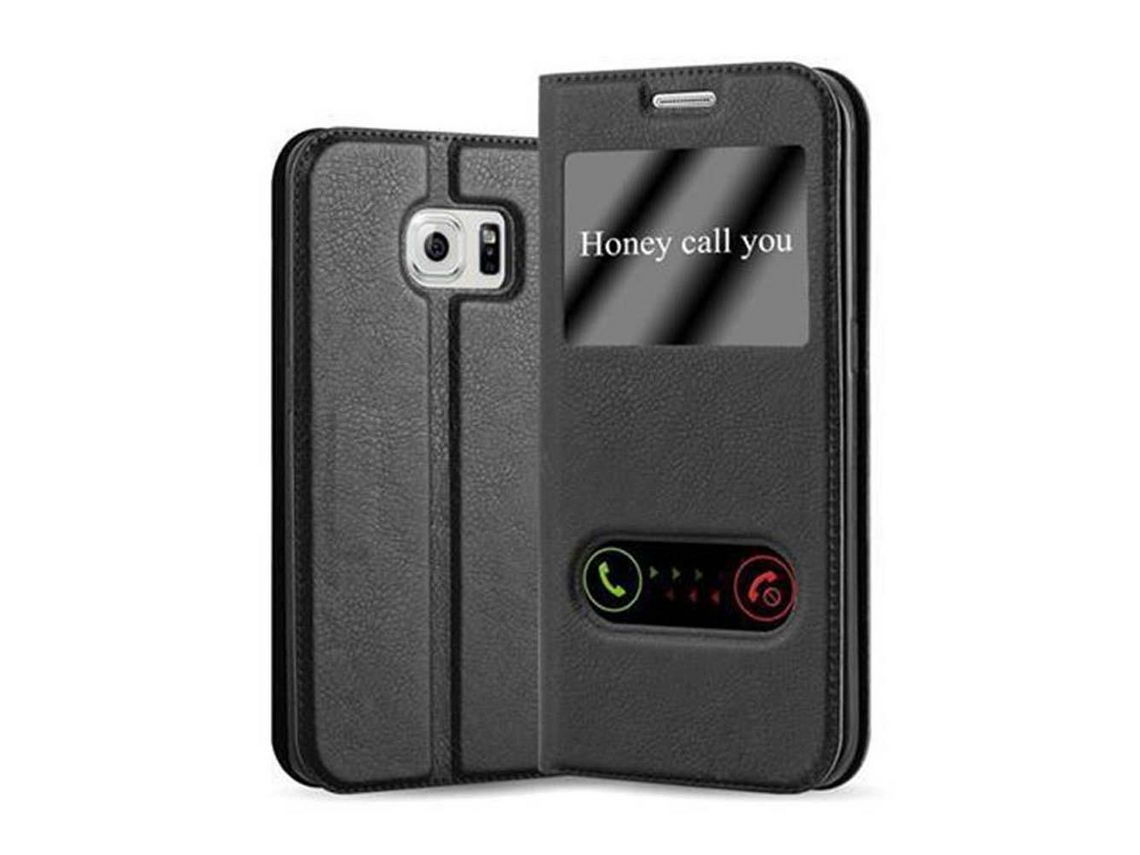 Capa para Samsung Galaxy S6 EDGE Preto