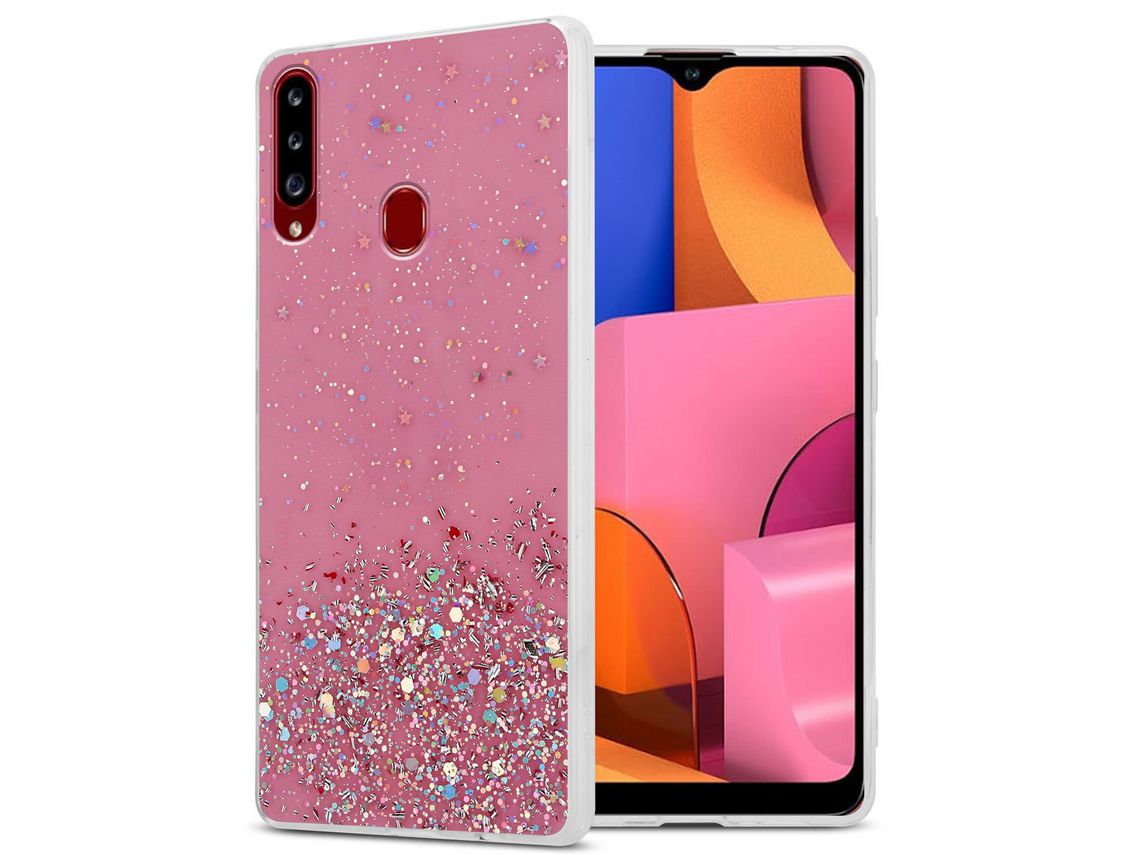 Capa para Samsung Galaxy A20s Rosa