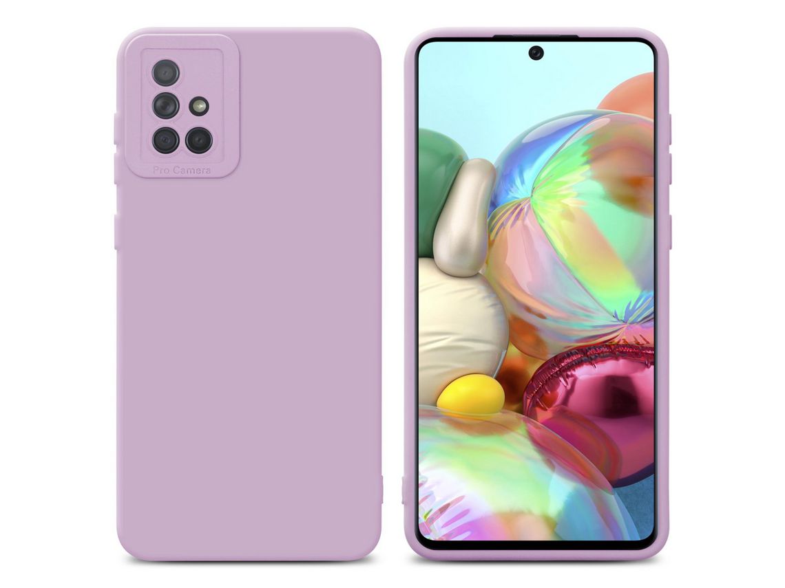 Capa para Samsung Galaxy A71 4G Rosa