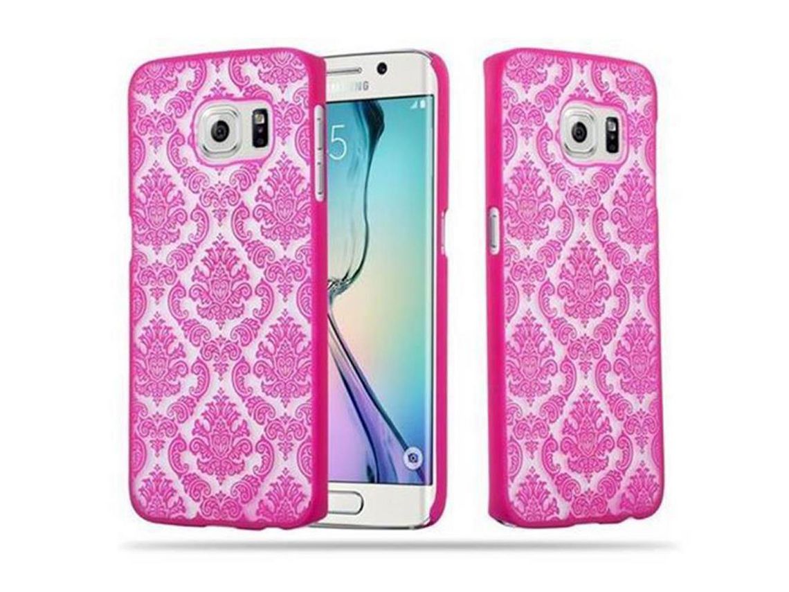 Capa para Samsung Galaxy S6 EDGE Rosa