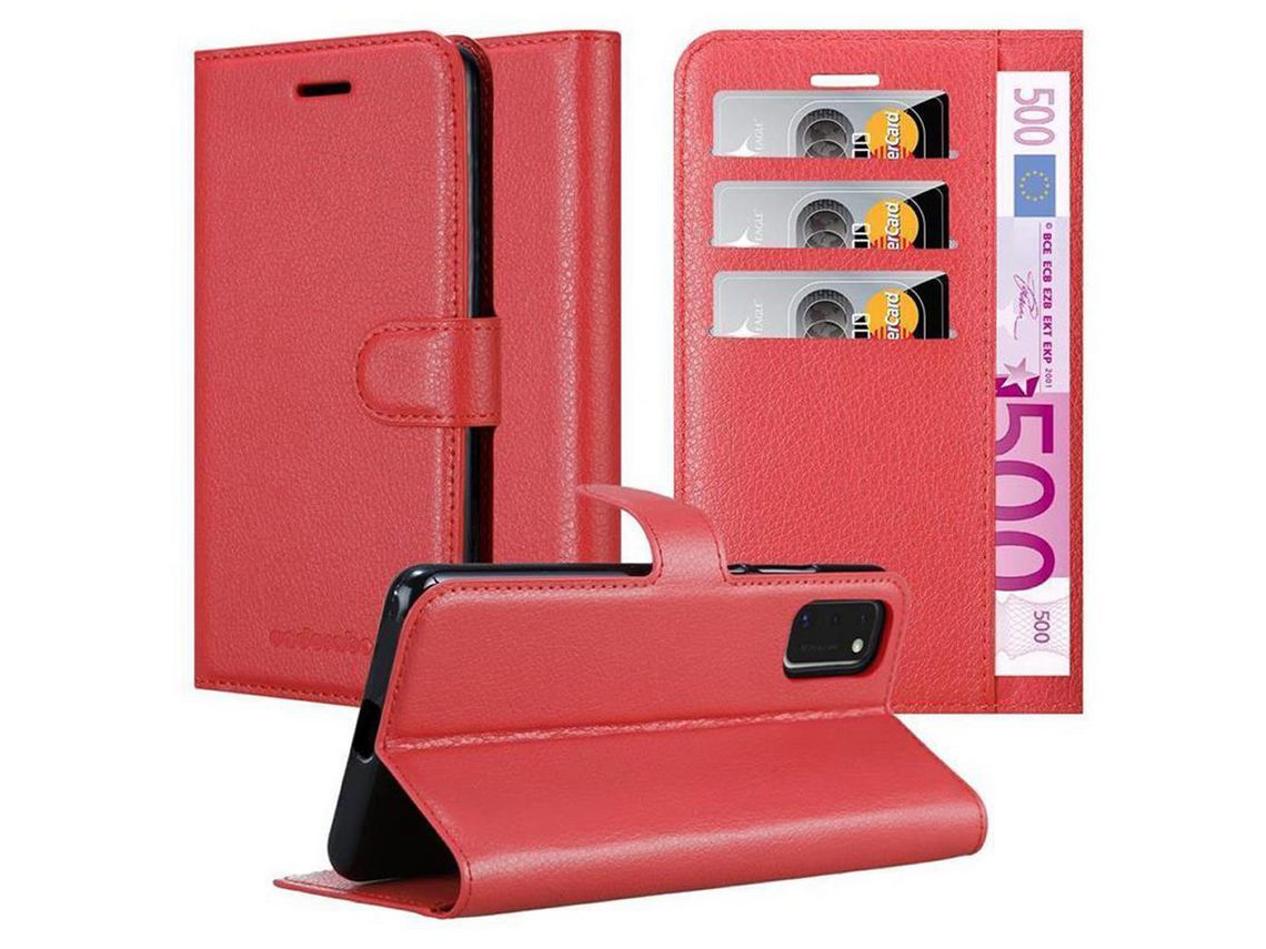 Capa para Samsung Galaxy A41 Vermelho