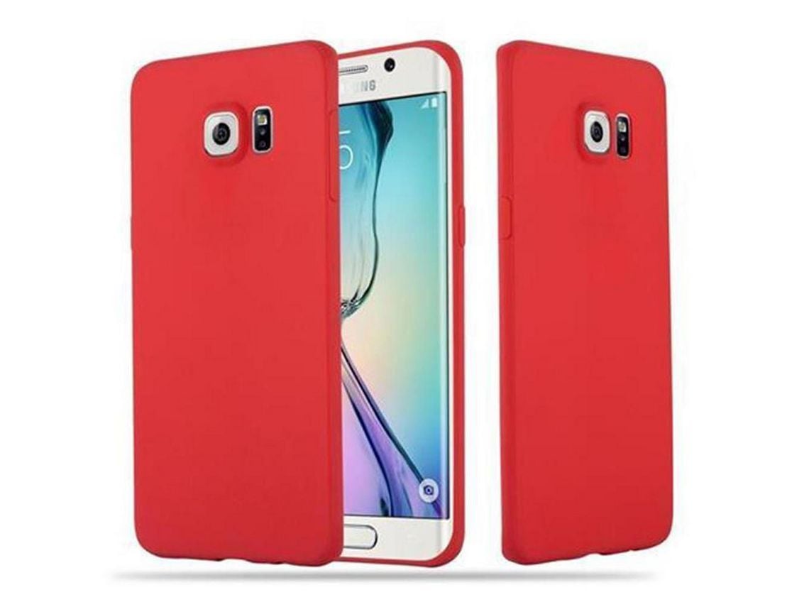 Capa para Samsung Galaxy S6 EDGE PLUS Vermelho